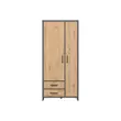 WESTON Akasztós szekrény 2 ajtóval és 2 fiókkal Artisan tölgy / Matera színben
