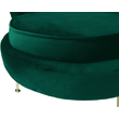Kép 12/22 - Fotel Art-deco stílusban, smaragd Velvet anyag/gold króm-arany, NOBLIN NEW