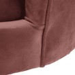 Kép 19/27 - Fotel Art-deco stílusban, rózsaszín Velvet anyag/gold króm-arany, NOBLIN NEW