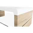 Kép 5/11 - Dohányzóasztal, sonoma tölgyfa/fehér extra magasfényű HG, KONTEX 2 NEW