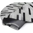 Luxus bőrszőnyeg, fekete/bézs/fehér, patchwork, 200x200, bőr TIP 8