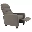 Relaxáló fotel, barna, TURNER
