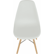 Kép 11/26 - Modern szék, bükk+ fehér, CINKLA 3 NEW