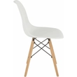 Kép 13/26 - Modern szék, bükk+ fehér, CINKLA 3 NEW