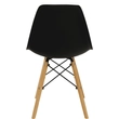 Kép 24/25 - Modern szék, bükk+ fekete, CINKLA3 NEW