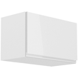 Kép 1/5 - Felső szekrény, fehér/fehér extra magasfényű, AURORA G60KN