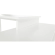 íróasztal, fehér/szürke, DALTON 2 NEW VE 02