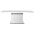 Kép 7/12 - étkezőasztal, fehér színű HG, 160-200x90 cm, KORINTOS