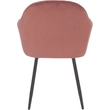 Kép 9/19 - Dizájnos fotel, rózsaszínes barna Velvet anyag, ZIRKON