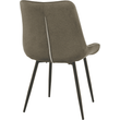 Kép 11/15 - Szék, szürkésbarna taupe/fekete, SARIN