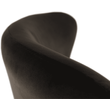 Kép 10/26 - Dizájnos fotel, szürkésbarna TAUPE Velvet anyag, TENAL