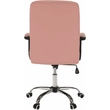Kép 6/16 - Irodai szék, rózsaszín textilbőr RULIS