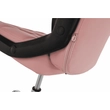 Kép 9/16 - Irodai szék, rózsaszín textilbőr RULIS