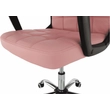 Kép 10/16 - Irodai szék, rózsaszín textilbőr RULIS