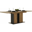 Étkezőasztal, tölgy craft arany/grafit szürke, 155-204x86 cm, FIDEL