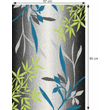 Kép 2/3 - Szőnyeg, minta levelek, sokszínű, 57x90, TASNIM