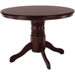 Kép 1/10 - Étkezőasztal, kerek, gesztenye, átmérő 106 cm, TABLOS
