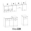 Kép 2/2 - JUNO ELENA 220 konyhabútor wenge