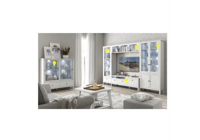 LED világítás, 4-pontos, fehér, OLJE, KOVER, VAIT