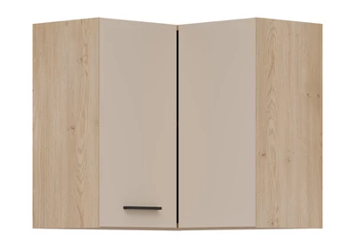 PATI Felső sarokszekrény 60cm 1 harmonikás ajtóval Kasmír Fronttal