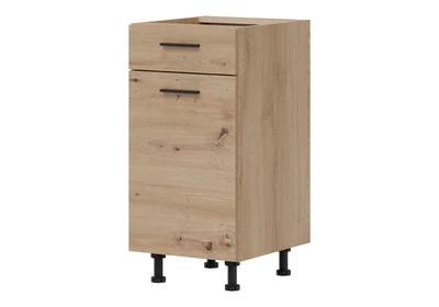 PATI Alsó szekrény 40cm 1 ajtóval és 1 fiókkal Artisan tölgy Fronttal