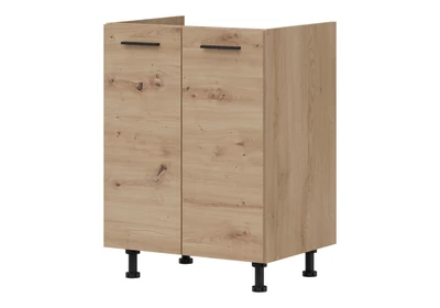 PATI Mosogatós szekrény 60cm 2 ajtóval Artisan tölgy Fronttal