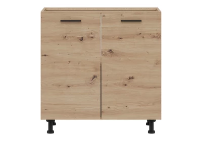 PATI Alsó szekrény 80cm 2 ajtóval Artisan tölgy Fronttal