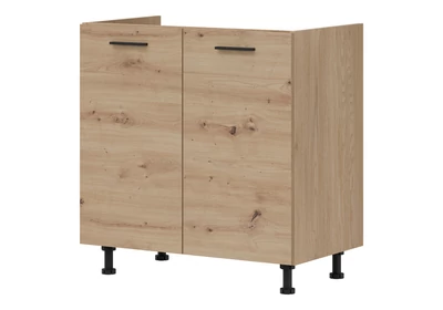 PATI Mosogatós szekrény 80cm 2 ajtóval Artisan tölgy Fronttal