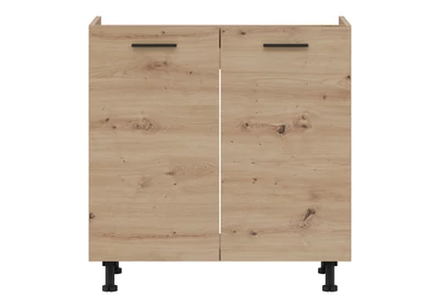 PATI Mosogatós szekrény 80cm 2 ajtóval Artisan tölgy Fronttal