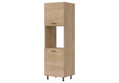 PATI Magas szekrény beépített sütőhöz 60cm 2 ajtóval Cremona Torro tölgy Fronttal