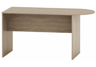 Tárgylóasztal ívvel 150, tölgy sonoma, TEMPO ASISTENT NEW 022