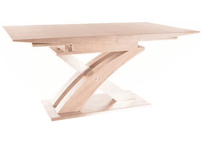 Étkezőasztal, sonoma tölgyfa, 160x90 cm, BONET
