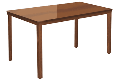 Étkezőasztal, dió, 110x70 cm, ASTRO New