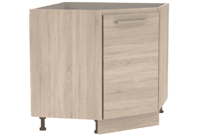 Alsó sarokszekrény, tölgy sonoma, NOVA PLUS NOPL-065-RS