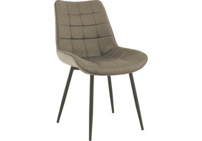 Szék, szürkésbarna taupe/fekete, SARIN
