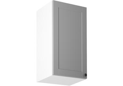Linea Grey G40 felső konyhaszekrény, szürke / fehér