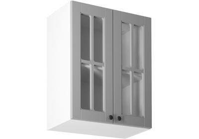 Linea Grey G60S felső konyhaszekrény, szürke / fehér
