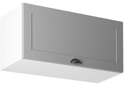 Linea Grey G80K felső konyhaszekrény, szürke / fehér