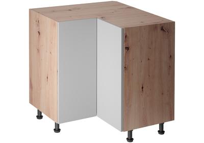 Langen D90N alsó sarokszekrény, bézs / artisan tölgy