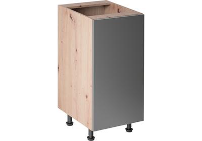 Langen D40 alsó konyhaszekrény, szürke / artisan tölgy