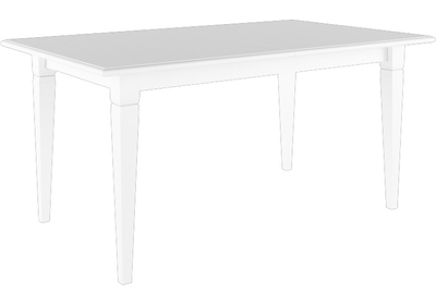 WHITE asztal 160