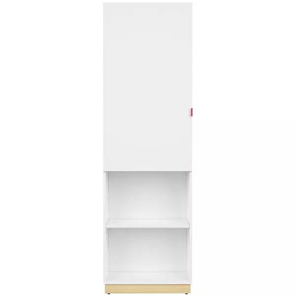 Princeton szekrény 1 ajtóval, rózsaszín, 55 cm