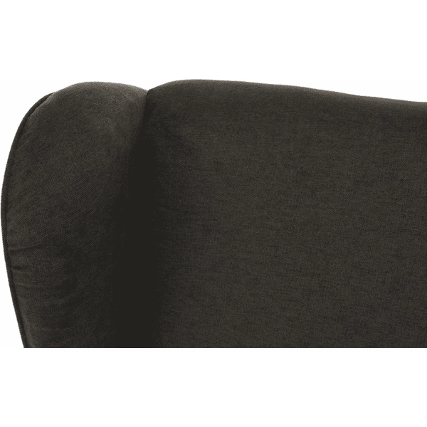Kényelmes fotel, barna/bükk, BREDLY