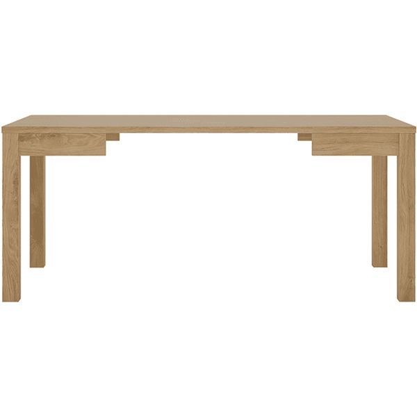 Étkezőasztal, széthúzható, shetland tölgy, 90-180x90 cm, SHELDON TYP 76