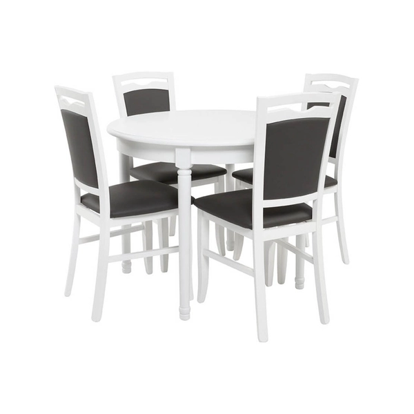 LUCAN 4 Étkezőasztal Fehér