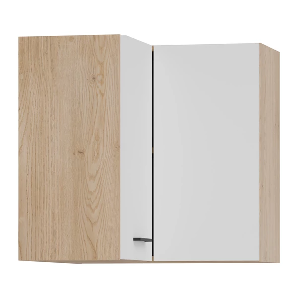 PATI Felső sarokszekrény 60cm 1 harmonikás ajtóval Fehér Fronttal