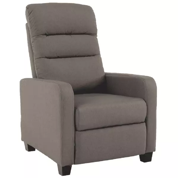 Relaxáló fotel, barna, TURNER