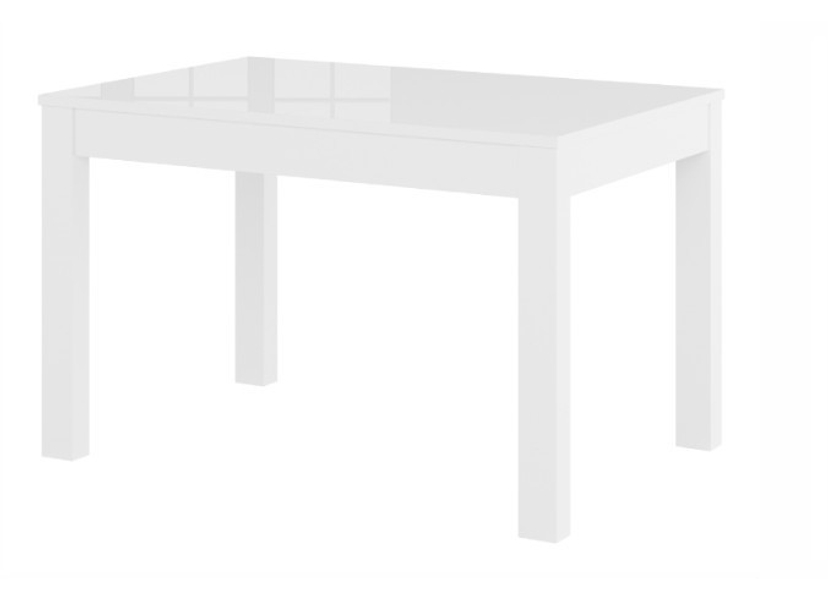 Aster kinyitható, fehér étkezőasztal 