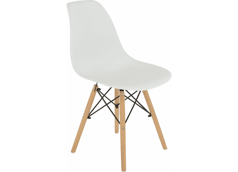 Modern szék, bükk+ fehér, CINKLA 3 NEW