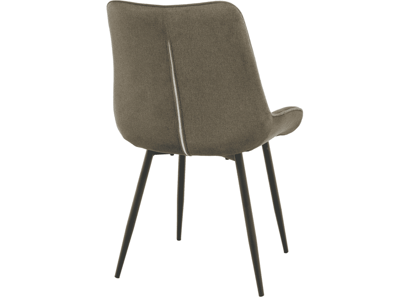 Szék, szürkésbarna taupe/fekete, SARIN